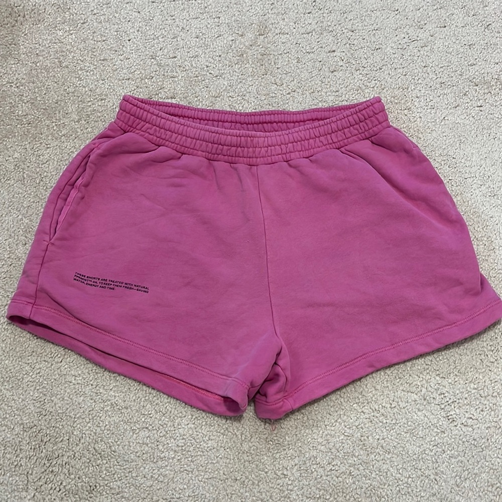 Pangaia Pink Athletic Shorts